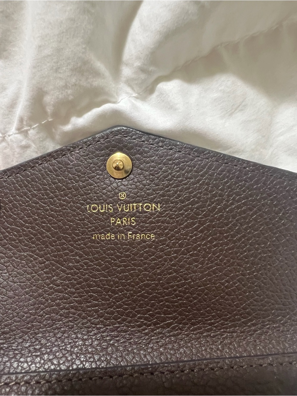 Louis Vuitton Monogram Empreinte Key Pouch / Key Holder Wallet Brown Leather - Picture 5 of 5